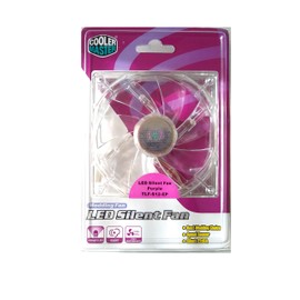 Cooler Master 120mm Purple Case Fan (8.4" L x 4.72" W x 2.5" H) for Desktop Modding