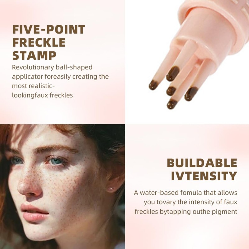 Freckle Stamp - Natural Lifelike Freckle Makeup Pen with Soft
