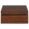 Humidor Supreme Dane, Medium Desktop Humidor, 56-100 Cigar Capacity, Rosewood