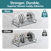 KaiwayInno 8 Pack Shower Caddy Adhesive Replacement, Strong Shower Shelf