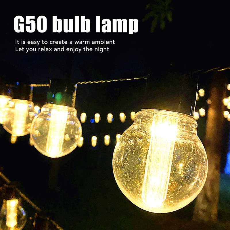 LED String Lights 20LEDs Waterproof Outdoor String Lights for Garden