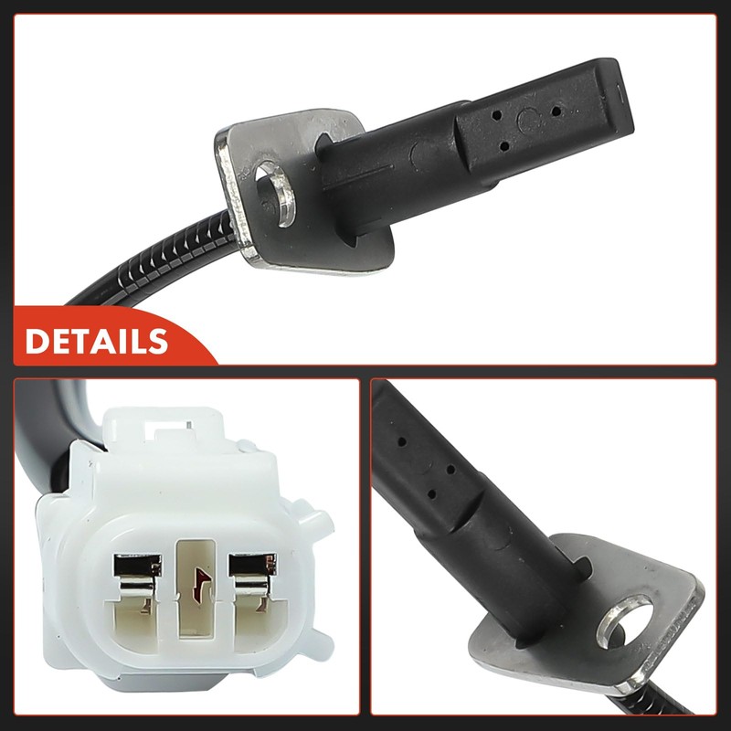 Frankberg 1 x ABS Sensor 2-Pin Front Right Compatible with