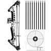 Mini Compound Bow Premium Multi-functional Composite Bow Toy Composite Bow