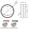 Kair Connector with Backdraught Shutter 150mm - 6 inch Non-Return