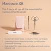 Welld Hand Manicure Kit, Nail Clipper, Nail Pusher, Fingernail Cleaner,