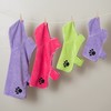 Bone Dry Pet Robe Collection, Embroidered Absorbent Microfiber Bath Robe