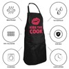 Echoserein Funny Kiss The Cook Apron Adjustable Bib Aprons With