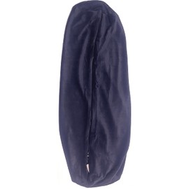 Therapist’s Choice® Bolster Cover with Zipper Closure, Soft & Durable, Size: 6" x 27" (Cover Only, Bolster Not Included) (Dark Blue Velour)