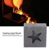 Graphite Casting Ingot Mould Mold Crucible Melting FivePointed Star Mould