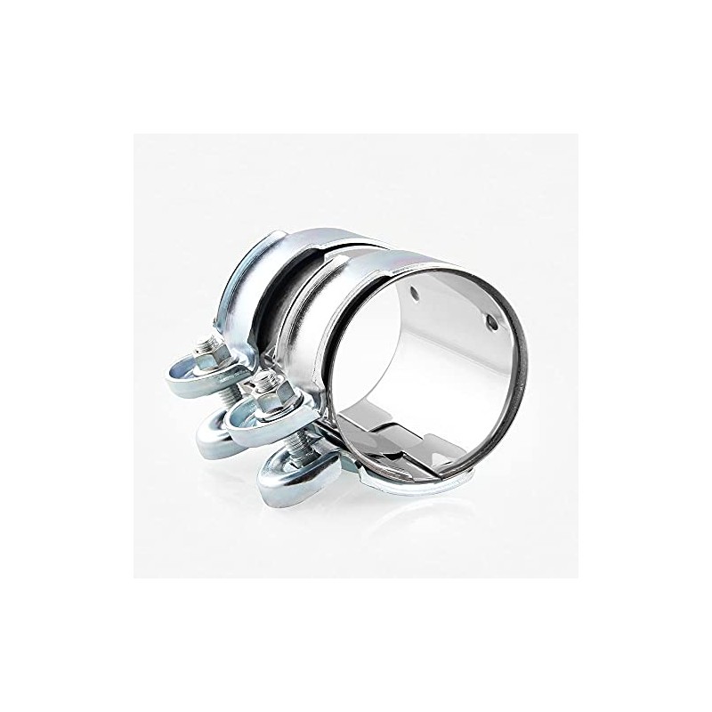 2.5" Exhaust Clamp Pipe Size 65mm x 95mm for 65mm