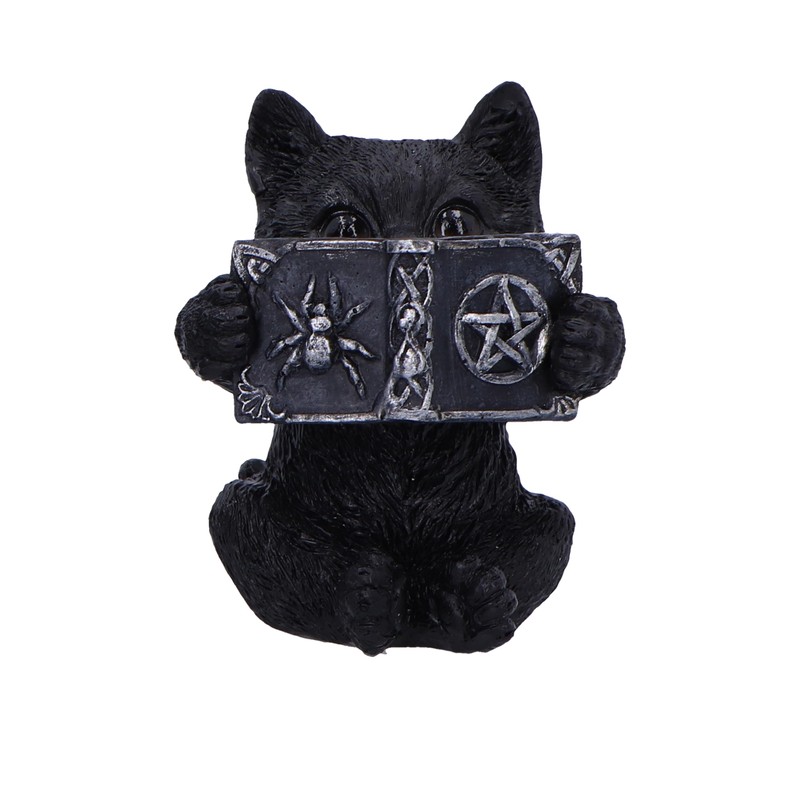 Nemesis Now Three Wise Spell Cats 8.5cm, Resin, Black, Three