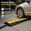 2-Channel Cable Protector Ramp for Wire & Cord Protection –
