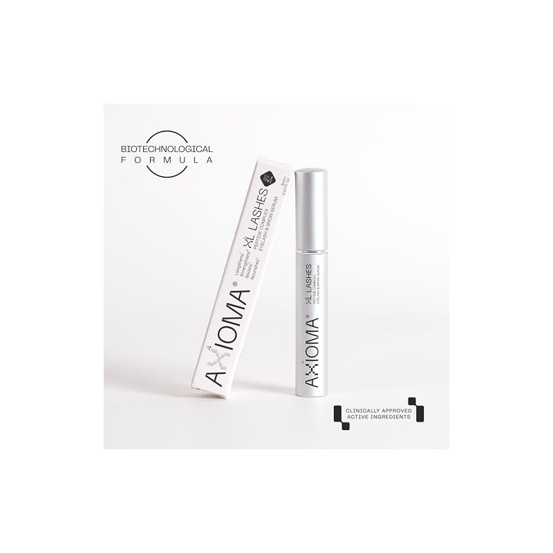 AXIOMA XL Lashes Serum Concentrado de Péptidos para Fortalecer, Alargar