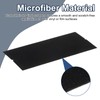 HARFINGTON 10pcs Vinyl Squeegee Fabric 4 Inch Pre-Cut Self-Adhesive Microfiber