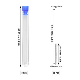 Kit de limpieza de boquillas para impresora 3D, 60 unidades, limpiador de boquillas de 0,4 mm, impresora 3D, acero inoxidable, agujas de limpieza de boquillas 3D, limpiador de obstrucciones,