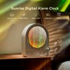 Vivilumens Ideal Gift, Dimmable Sunrise DigitalAlarm Clock with White Noise,