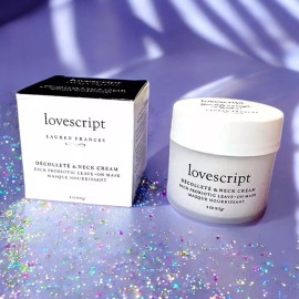 LOVESCRIPT Lauren Frances Decollete & Neck Cream Leave-On Mask NIB 4oz RV $58