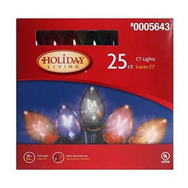 25 C7 Multi Color Light Set Indoor/Outdoor