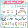 70PCS Summer Classroom Bulletin Board Decorations May Flower Bulletin Board