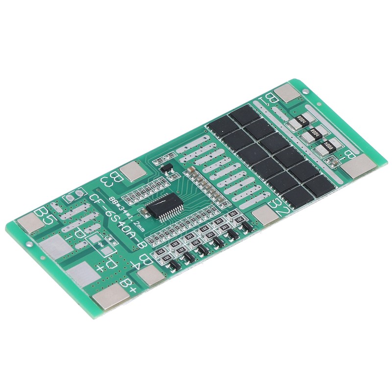 6S 40A Lithium Battery Protection Board BMS Battery Cell Protection