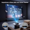 TMY 1080P Full HD Portable Mini Projector, Upgraded Bluetooth Movie