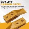 TRUCFUSION Skid Steer Loader Bucket Teeth 6684447, Backhoe Bucket Teeth