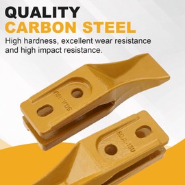 TRUCFUSION Skid Steer Loader Bucket Teeth 6684447, Backhoe Bucket Teeth