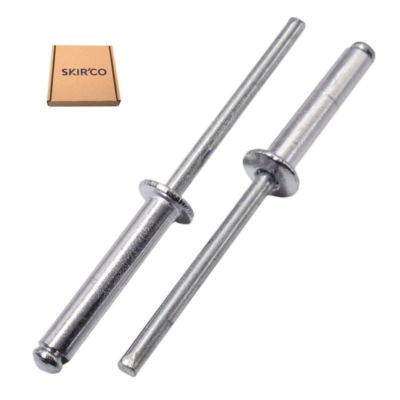 SKIR'CO (Pack of 20) Aluminium Blind Rivets 4.8 x 24