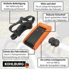 KOHLBURG Lightweight and small folding lock, 690 g light and