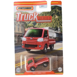 Matchbox Subaru Sambar Truck, red 2/12