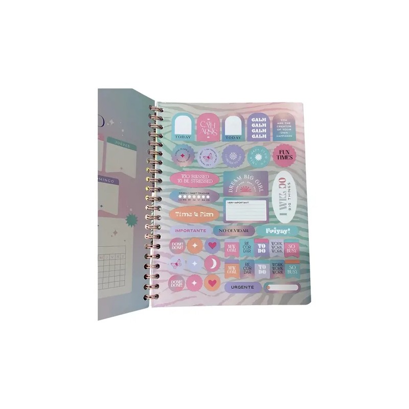 Pack 3 Cuaderno Profesional Kiut Con 100 Hojas Mujer