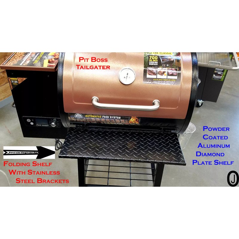 J & O Carts Parts Pit Boss Tailgater Pellet Grill