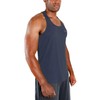 DEVOPS 3 Pack Men's Y-Back Dri Fit Muscle Gym Workout