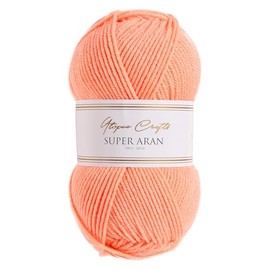Utopia Crafts Super Aran Knitting and Crochet Yarn 100g (Sunset Glow)