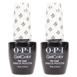 OPI GelColor Top Coat Original Soak Off Gel Pair of 2 Great Deal