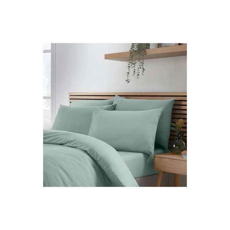 Catherine Lansfield So Soft Non-Iron Standard Pack of 4 Pillowcases