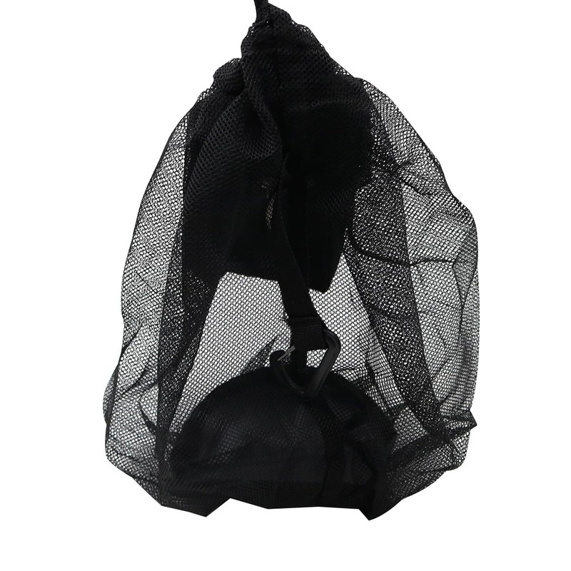 POFET Single Ball Bag with Zipper Pocket, Mesh Ball Bag