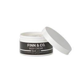 FINN & CO. Body Cream Black Sand for Normal to Dry Skin for Women and Men (6.7 oz)