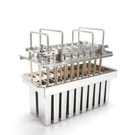 Popsicle Molds Set Stainless Steel 20/30 Cavities Homemade Ice Pop Molds for DIY Ice Cream (20Pcs/Model A)