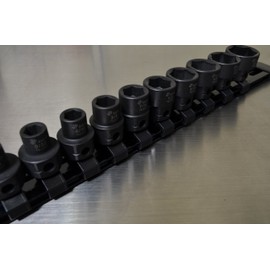 Astro Pneumatic Tool Astro Tools 78310 10-Piece 3/8" Drive Low Profile Nano Impact Sockets - SAE