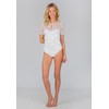 Stockerpoint Ariella Women's Costume Bodysuit, cream