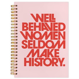 SNNDER Women Empowerment Gifts Notebook Journal, Feminist Gifts Journaling Notes Notebook, Strong Woman Gifts, Women Rights Equality Hardcover Spiral Notebooks 5.5x8.3 Inch