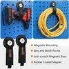 MUTUACTOR 2 Packs Magnetic Hooks Heavy Duty, Strong Magnet Garage