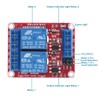 AEDIKO 4pcs DC 5V Relay Module 2 Channel Relay Board