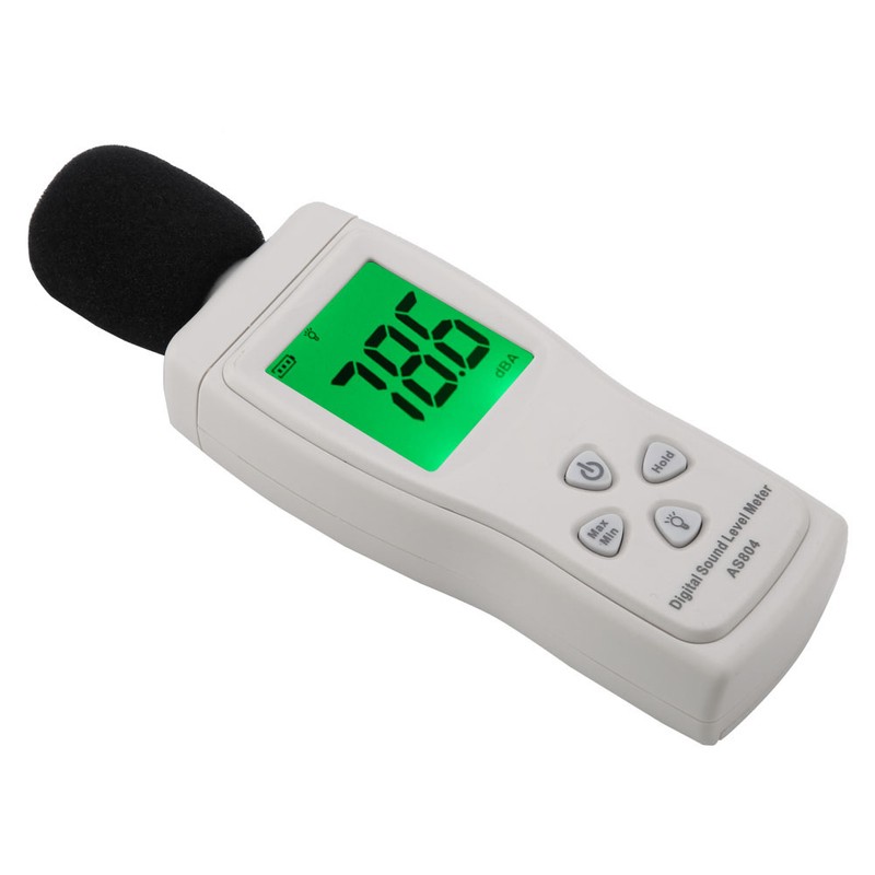 SMART SENSOR AS804 Digital Sound Level Meter Testing Monitor 30-130dBA