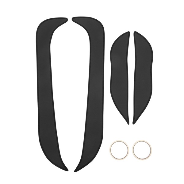 TUCKBOLD Auto-Tür Anti-Kick-Pad-Aufkleber aus Leder für Honda XR-V 2015-2019 Türkantenschutz