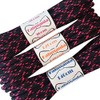 Fabmania Replacement laces in black with pink flecks 120 cm