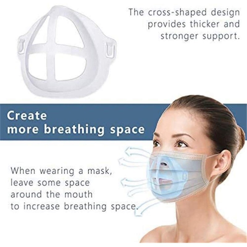5 pcs Set Face Mask Inner Support Mouth Nose Breathing