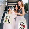 Bang Tidy Clothing Floral Canvas Bags Gifts for Bridesmaid -