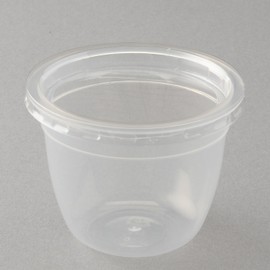 Fuzawa Shoten Pudding Cups 130cc (with Lids) 10 Pairs (Heat Resistant/Dessert Container/Pudding Container/Cup with Lid/Handmade Dessert)